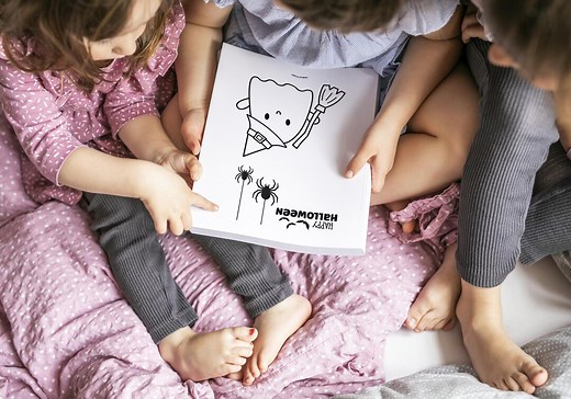 Halloween Coloring Pages for Kids: 20 Printable Designs (PDF) - Etsy