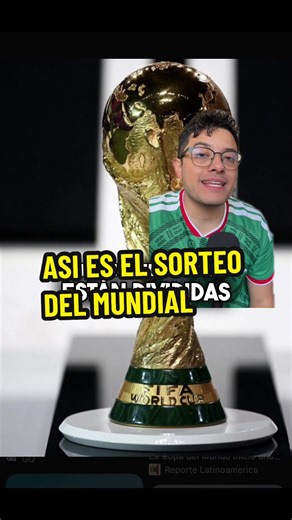 Así es el sorteo de la Copa del Mundo #fifaworldcup #mundial2026 | fifa