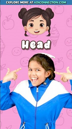 What Is This? 🤔 Fun Body Parts Quiz | Head, Shoulders, Knees & More | Adi Connection #shorts