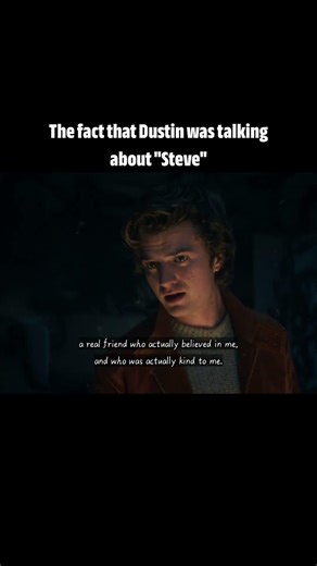 Dustin is taking about Steve 😭 #strangerthings5 #strangerthings #steveharrington