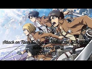 Attack on Titan season 2 officials opening roblox music id