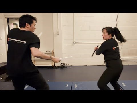 Fast-Paced Fight Choreography | CQC, Grappling & Knife Work Training