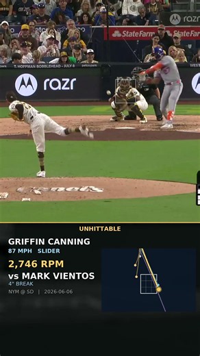 FILTHY: Griffin Canning's 87 MPH SLIDER ⚡