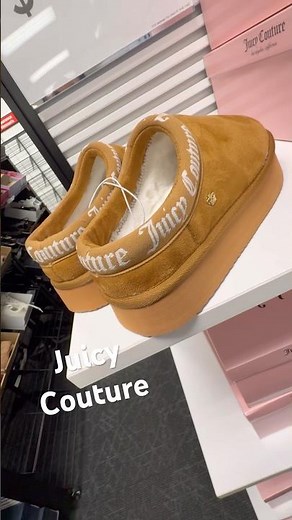 JUICY COUTURE MINI ANKLE SLIDES SHOE BOOTS PERFECT TO WEAR WITH YOUR JUICY BAG #macys #boots