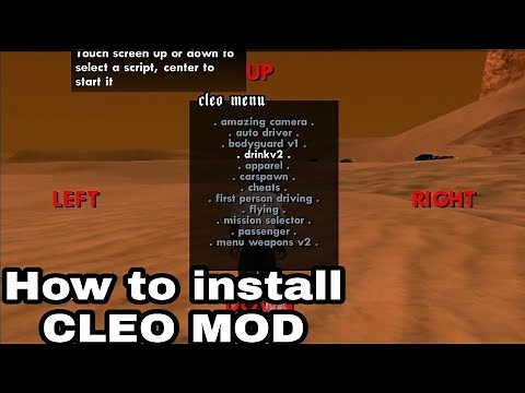 How to install cleo mod in gta san andreas 2020| top cleo mods| gtaworldbybca