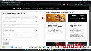 How To Update GPU Drivers with NVIDIA App GeForce Experience Manually