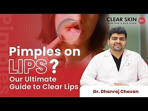 Pimples on Lips | How to get rid of pimples on lips? Ultimate Guide to Clear Lips | ClearSkin Pune