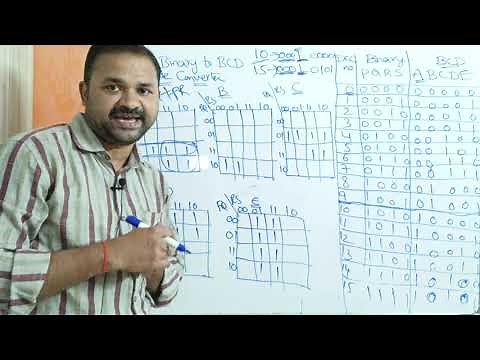 4 Bit Binary to BCD Code Converter || Digital Logic Design || Digital Electronics || DLD || DE