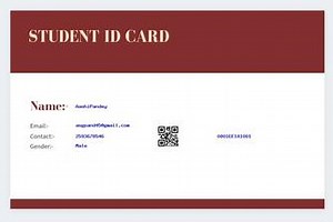 Student ID Card Generator
