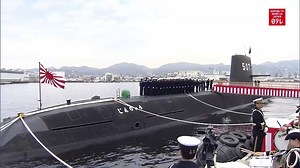1.3K views · 30 reactions | The Japan Maritime Self-Defense Force takes delivery of the latest Soryu-class submarine. | Nippon TV News24 Japan | Facebook