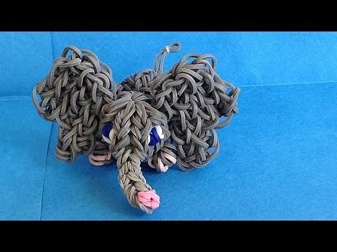 Loom Bands 3D Elephant Charm (Rainbow Loom Animals)