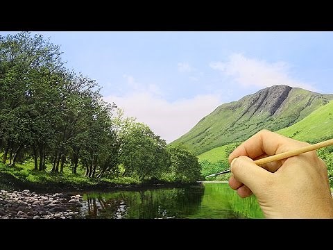#60 How to Paint Realistic Trees | Oil Painting Tutorial