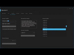 How to use WinForms Modern UI Metro Framework in C# | FoxLearn