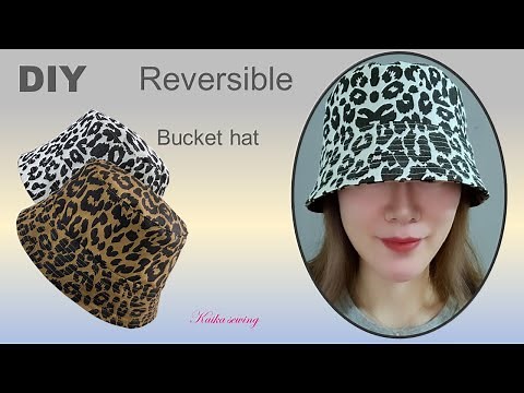 DIY Bucket hat（Reversible）/Very Easy
