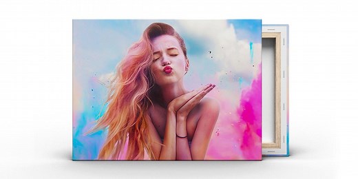 Canvas Prints -85% » Photo on Canvas £4.50