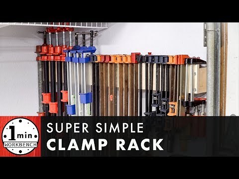Super Simple Clamp Rack