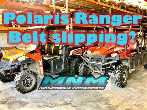 Polaris Ranger - Belt Slipping - FIXED - Clutch Problems