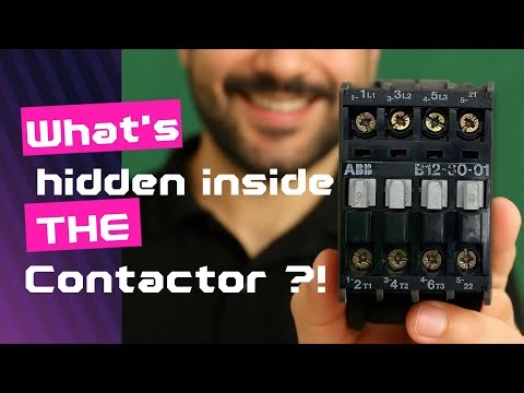 Contactor :ABB Contactor: Close-up of the contactor #tutorial #youtube #diy #viral #repair #retro