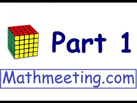 How to solve a 5x5 Rubik's cube - Part 1 - Centers