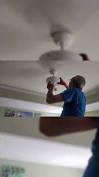 Ceiling Fan DIY Replacement - Remove existing Fan - Part 1 of 3 - Step By Step Guide | Handy KC