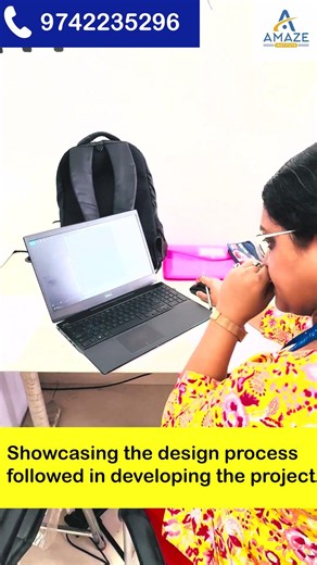 UI/UX Design Process Explained by Student 🎨 | Amaze Institute Bangalore | UI/UX Course