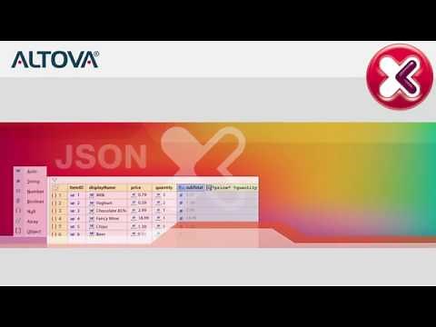JSON Editor: JSON Grid View in XMLSpy