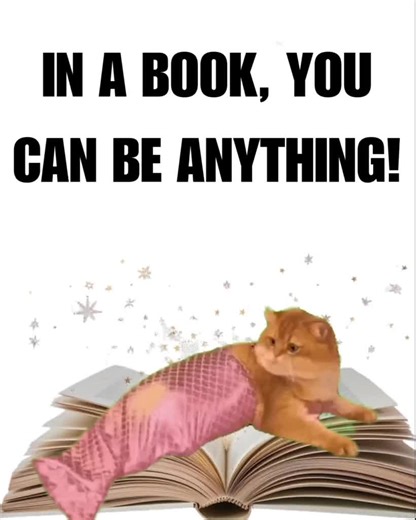 A wizard, a time traveler… or even a mermaid cat. 🐱🧜♀️📚 Let your imagination take the lead—your next adventure is waiting at the library. #SGLibrary #AlbertaLibraries #ReadToBecome #LibraryMagic