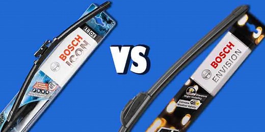 Bosch Envision VS Icon - Compare Wiper Blades