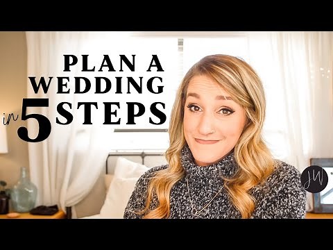 How To Plan a Wedding in 5 STEPS