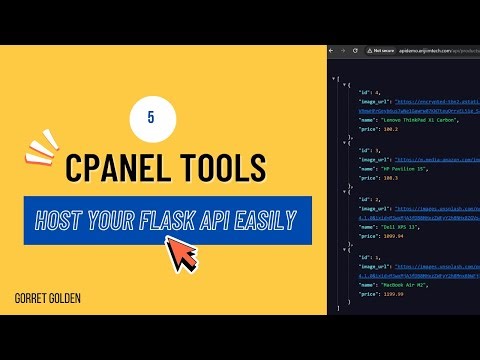How to Host a Flask API Backend for a Products Project Hosting Simplified