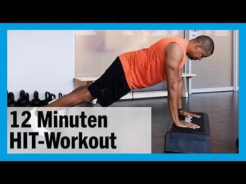 High Intensity Training: 12 Minuten Ganzkörper-Workout (HIT) 💪
