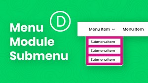 How To Style and Customize The Divi Menu Module Dropdown Submenu  - Tutorial by Pee-Aye Creative