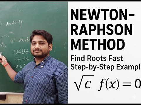 Newton Raphson Method | Easy Derivation, Practice Problems & Tips #numericalmethods @lakichand99