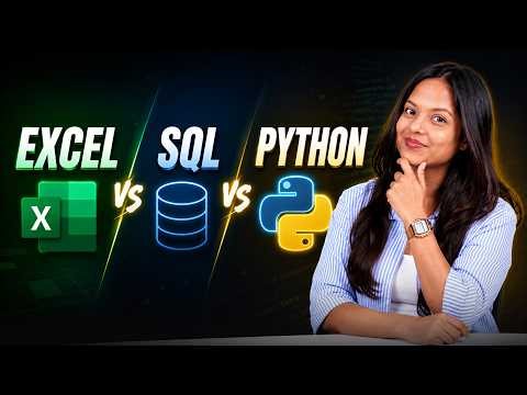 Excel vs SQL vs Python — What Should You Learn First? | Intellipaat