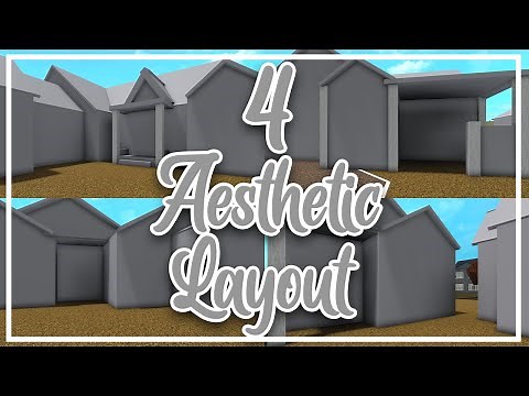 4 Aesthetic One story house Layout | Welcome to Bloxburg