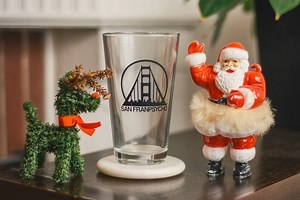 Stuff those stockings! Grab the perfect gift - like the SFP logo pint glass for your San Franpsycho IPAs - and pick up in store! | San Franpsycho | Facebook