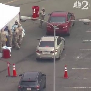 73K views · 425 reactions | DRIVE-UP TESTING Long lines formed outside a drive-thru coronavirus testing site in Denver. | WESH 2 News | Facebook