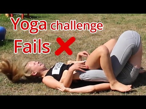 Extreme Yoga Challenge! | yoga challenge fails part 9
