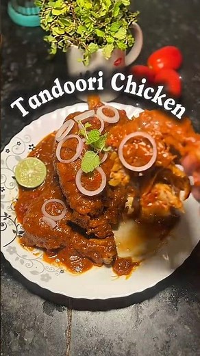 Whole Tandoori Masala Chicken Recipe | Spicy Desi Chicken Roast 🍗🔥