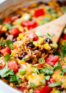 EASY One Pot Burrito Bowl Recipe - I Heart Naptime