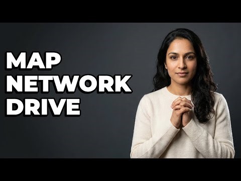 How Do You Map a Shared Network Drive?