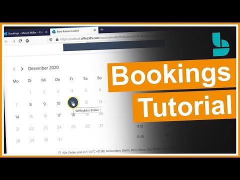 Microsoft Bookings Tutorial (deutsch)