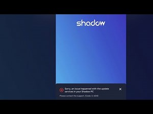 How To Fix Shadow PC Error Code U-200?