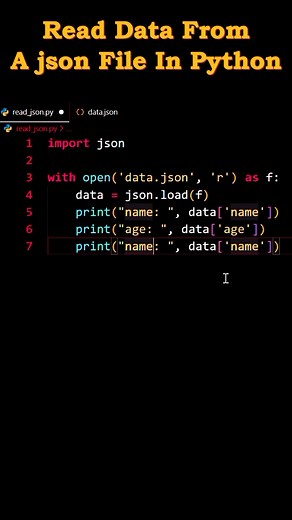 How to Read JSON Files in Python Programming