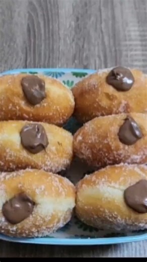 560K views · 5.3K reactions | Chocolate Filled Donuts Ingredients...