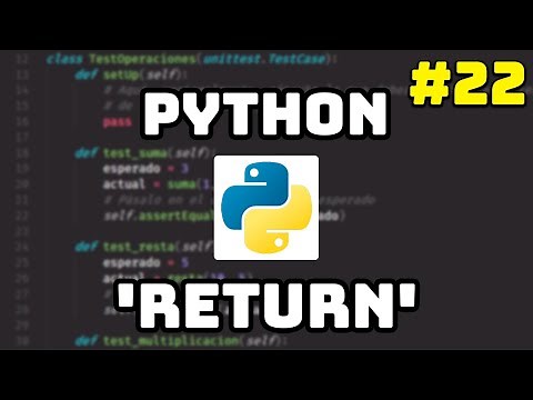 ✅ Curso Maestro de Python: 'return' en Python 🔙 #22