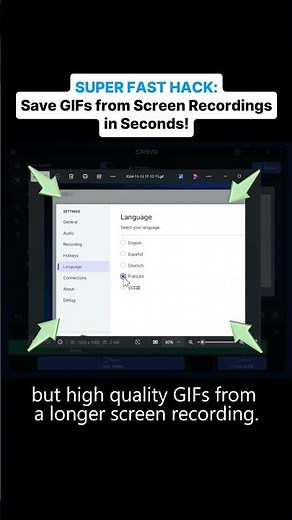 EASIEST Way to Save GIFs from Screen Recordings (Beginner-Friendly!) #shorts