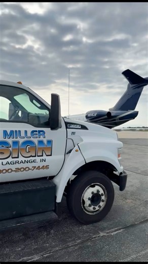 1.3K views · 19 reactions | Miller Sign install at Signature Aviation! | Miller Sign | Facebook