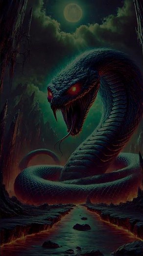 Python | The Guardian of Delphi, Slain by Apollo | Greek Mythology Explained #terrifyingtales #facts