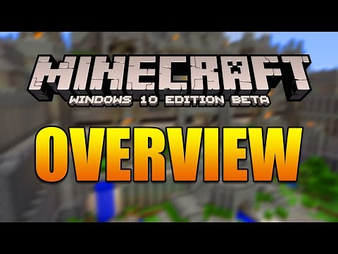 Minecraft Windows 10 Edition Beta Overview and Review